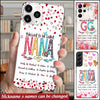 Personalized Custom "Blessed to be called Nana" Mommy, Nana, Grandma, Auntie Phone Case Phone case FUEL