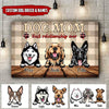 Custom Dog Mom Matte Canvas Hqd-15Vn002 Canvas Dreamship 24x16in