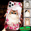 Custom Cat Floral Perfect Gift For Cat Lovers Phone Case Hqd-24Xt003 Phonecase FUEL Iphone iPhone 7