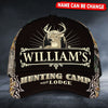 Personalized Name Deer Hunting Camp & Lodge Classic Caps Baseball Cap Human Custom Store Universal Fit