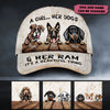 Personalized Name And Dog Breeds Cap Tdh | Hqt-30Va118 Baseball Cap Human Custom Store Universal Fit