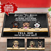 Personalized Name And Dog Breeds Doormat Full Printing Hqt-Dmq005 Area Rug Templaran.com - Best Fashion Online Shopping Store Small (40 X 60 CM)