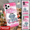 Nana Elephant and Grandkids Under Tree Custom Phone case Phonecase FUEL Iphone iPhone 12