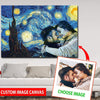 Couple Customize Photo Upload Horizontal Canvas PM-15CT2 Dreamship 12x8in