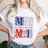 4th of July Retro Boho Mama Mom Little Flower Kids Personalized Shirt CTL22APR24CT2