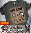 Bad Moms Club Wine Provided Funny Dog T-Shirt Nla-16Nq012 Black T-shirt Dreamship S Black