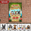 Personalized Tiki Bar (Custom) Dogs Printed Metal Sign Nla-29Vn002 Metal Sign Human Custom Store 30 x 45 cm - Best Seller