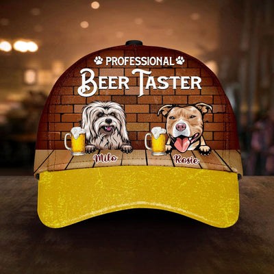 Professional Beer Taster Personalized Dogs Cap Nla-30Nq003 Baseball Cap Human Custom Store