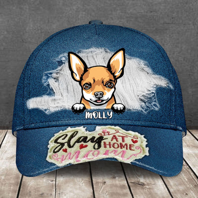 Stay At Home Mom Personalized Dog Cap Nla-30Tq004 Baseball Cap Human Custom Store
