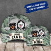 Dog Mum & Dog Dad Personalized Cap Baseball Cap Human Custom Store Universal Fit