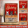 Bakery The Secret Ingredient is Always Love Dog Custom Canvas Ntk-15Vn012 Canvas Dreamship 16x24in