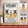 Kitchen Dogs Canvas Doc Ntk-15Vn013 Canvas Dreamship 16x24in