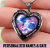 Favorite Love Story Dolphin Heart Necklace Ntk-18Nq032 Jewelry ShineOn Fulfillment Luxury Necklace (Silver)