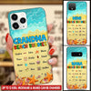 Personalized Grandma's beach buddies Phone case Phonecase FUEL