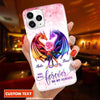 Personalized You will forever be my always dragon Phone case ntk06jul21nq1 Phonecase FUEL Iphone iPhone 12