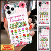 Personalized love grows in grandma's garden Phone case ntk07jul21tt1 Phonecase FUEL Iphone iPhone 12