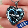 Grandkids fill a place in my heart Heart necklace ntk15jul21nq1 Jewelry ShineOn Fulfillment