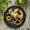 Dragon Wood Sign Pht-31Vn003 Wood Sign Human Custom Store 12x12in