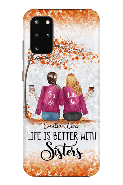Personalized Life Is Better With Sisters Phone Case Phonecase FUEL Samsung Samsung Galaxy S20 Plus