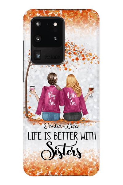 Personalized Life Is Better With Sisters Phone Case Phonecase FUEL Samsung Samsung Galaxy S20 Ultra
