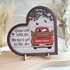 Red Truck Grow Old With Me Couples Anniversary - Personalized 2 Layers Wooden Plaque NVL21DEC23CT1 Wood Plaque HumanCustom - Unique Personalized Gifts Made Just for You