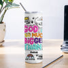 3D Inflated Effect Custom Name God Is So Much Bigger Than Personalized Skinny Tumbler LPL12APR24CT1
