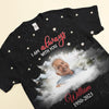 Upload Photo Memorial A big piece of my heart lives in Heaven Personalized 3D T-shirt HTN25APR24CT3