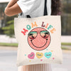 Personalized Nana Life Beach Summer Smiley Face Vacation Sweet Heart Kids Tote Bag NVL07JUN23CT1 Tote Bag Humancustom - Unique Personalized Gifts