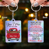 You And Me We Got This - Red Truck Couple Personalized Acrylic Keychain NVL20MAR23CT2 Acrylic Keychain - 2 Sided Humancustom - Unique Personalized Gifts