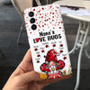Lovely Gnome Grandma Mom's Love Bugs, Mother's Day Gift Personalized Phone Case NVL31MAR23CT1 Silicone Phone Case Humancustom - Unique Personalized Gifts