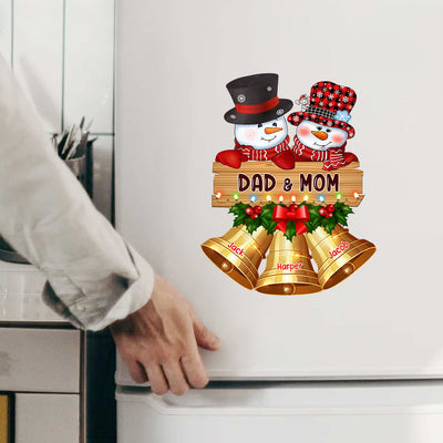 Customized Snowman Papa Nana Family Christmas Gift Xmas Sticker Decal HTN22AUG23CT4