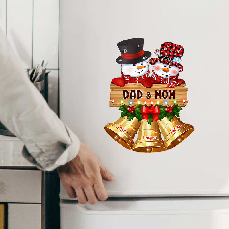 Big Clearance! Magnets Stickers Xmas Refrigerator Decal Merry Christmas  Magnetic Stickers Full Door Cover for Fridge Window Door Party Decor  Supplies 
