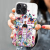 Memorial Butterflies Upload Photo A big piece of my heart lives in Heaven Personalized Phone case CTL27MAR24CT1