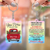 You And Me We Got This - Red Truck Couple Personalized Acrylic Keychain NVL20MAR23CT2 Acrylic Keychain - 2 Sided Humancustom - Unique Personalized Gifts