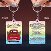 Personalized You And Me We Got This Red Truck Couple Acrylic Keychain NVL20MAR23CT1 Acrylic Keychain - 2 Sided Humancustom - Unique Personalized Gifts