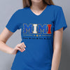 Custom Nickname 4th of July Personalized Multicolor T-shirt Perfect Gift for Grandmas Moms Aunties HTN30MAY23CT1