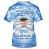 Memorial Upload Photo Wings, My Mom Grandma Nana Is Guardian Angel She Watches Over My Back Personalize 3D T-Shirt PM19APR23CT1 3D T-shirt Humancustom - Unique Personalized Gifts