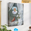 Memorial Upload Photo, I Am Always With You Personalized Vertical Canvas CTL29JAN24CT3