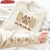 Cute Dog Mama Personalized Sweatshirt Gift for Puppy Lovers HTN02FEB24NY2
