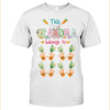 This Grandma Belongs To Cute Easter Carrot Grandkids White T-shirt and Hoodie Personalized HTN05FEB24TT1