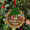 Family is the Greatest Christmas Gift Personalized Wood Custom Shape Ornament HTN06NOV23NA1