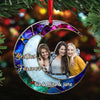 I love you to the moon and back Besties Forever Upload Photo Personalized Acrylic Ornament HTN08NOV23NA1