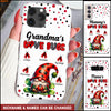 Grandma's Love bugs With Grandkids Name Personalized Phone case HTN17FEB24VA1