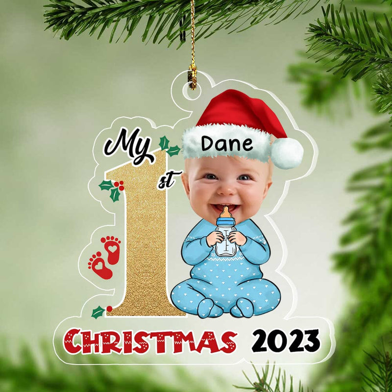 Baby's 1st Christmas Acrylic Ornament