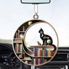 Cute Cat Kitten Pet Bookshelf Personalized Car Ornament HTN25DEC23VA2