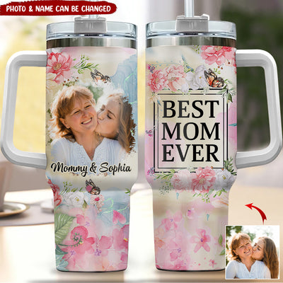 Straw Tumbler - Best Mom Ever, Gifts