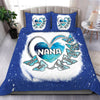 Grandma, Mom, Nana Heart Butterfly Kids - Personalized Bedding Set NTA07DEC23NA1