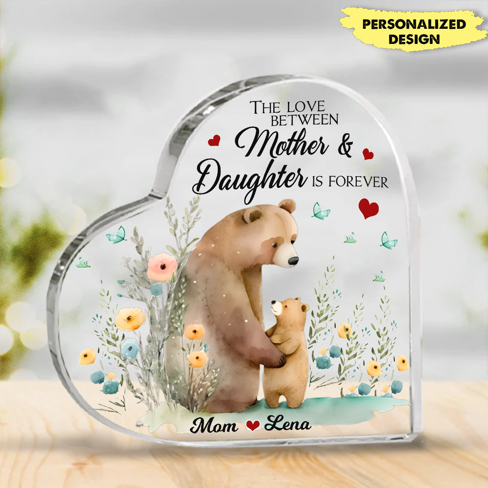 Mother & Baby Bear Personalized Plaque - NTD06MAR24VA1