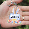 Cute Easter Bunny Personalized Acrylic Keychain NTD12MAR24VA1