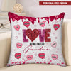 Love Being Called Grandma - Custom Heart Kids - Personalized Pillow - NTD15JAN24NY1